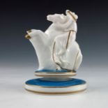 John Flaxman for Wedgwood, two porcelain chess pieces