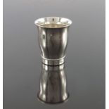 A Danish Secessionist silver beaker, Theodor Herss, Copenhagen 1923