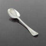 A George I Provincial silver tablespoon, Thomas Maddock, Chester 1723