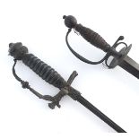 An 18th/19th century rapier