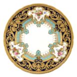 Albert Gregory and George Darlington for Royal Crown Derby, a Judge Gary dinner service plate