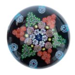 Paul Ysart, a millefiori glass paperweight