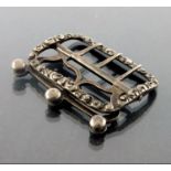 A George III silver neck stock buckle, Thomas Tookey, London circa 1770