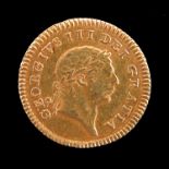 George III Third Guinea, 1804 Second laureate head