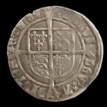 Henry VIII Groat, Second Coinage 1526-44 Laker Bust, larger squarer face, roman nose S2337E, 2.8g