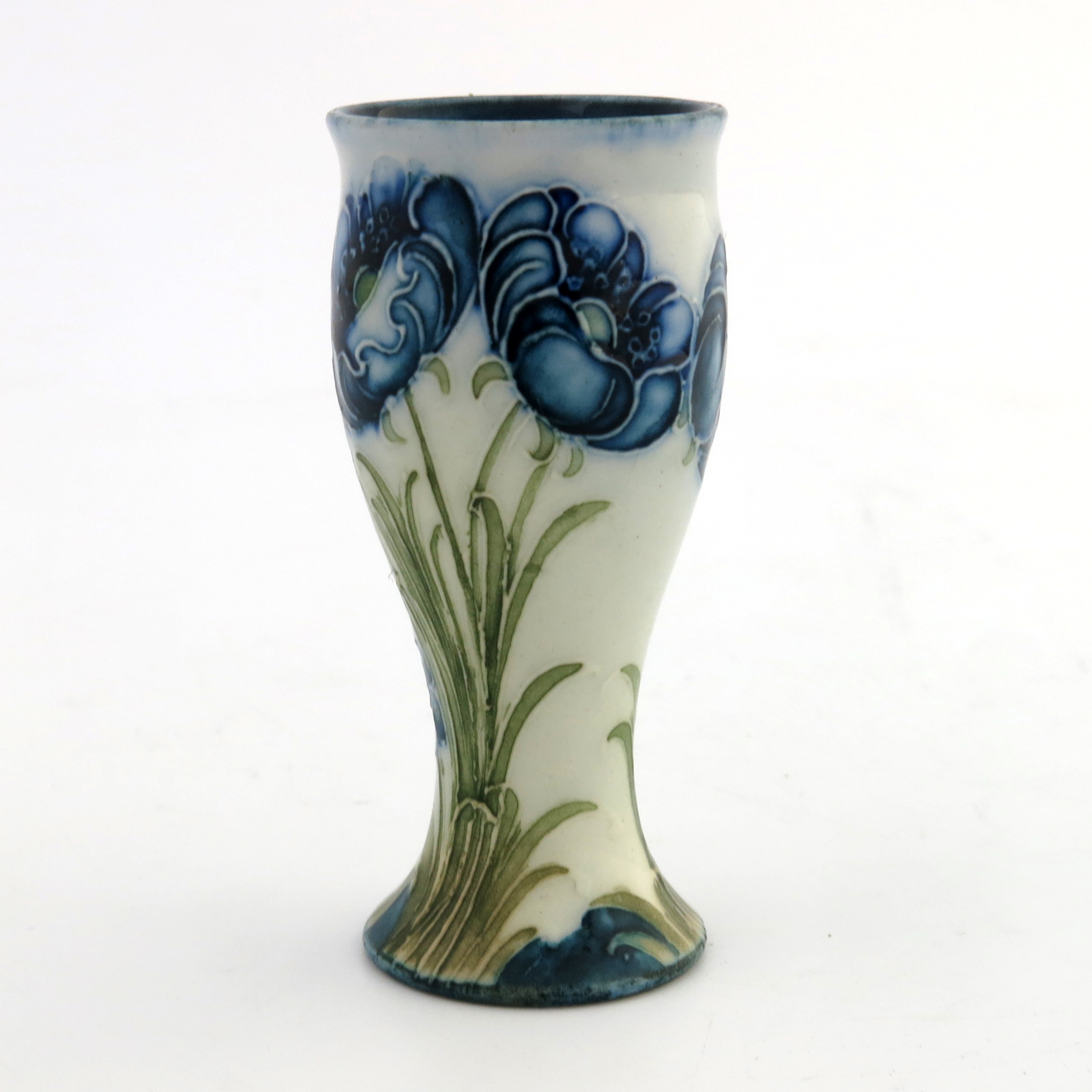 William Moorcroft for James MacIntyre, a miniature Blue Poppy vase - Image 2 of 7