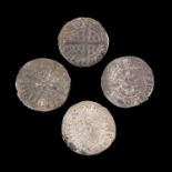 Silver Pennies, Scotland, Alexander III (2), Ireland, Edward I, England Edward I (4)