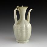 A Chinese Qingbai wine ewer, probably Song Dynasty