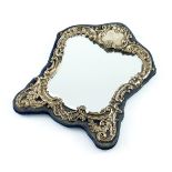 An Edwardian silver framed mirror, Henry Matthews, Birmingham 1908