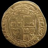 James I Britain Crown, Fifth Bust 1615-6, mm Tun, 2.5g