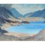 William Walker Telfer F.I.A.L. (Scottish, 1907-1993), Loch Assynt, signed l.r., titled verso, oil on