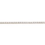 An 18ct gold brilliant-cut diamond line bracelet