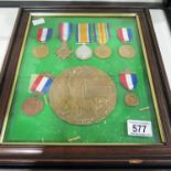 Seven medals: Pte. T. Wilkes, Duke of Cornwall's L
