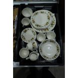 A Royal Doulton Miramont pattern part tea and dinn