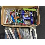 Selection of replacement watch straps and tools, Quicksilver etc