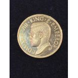 Edward VIII, a 1936 Fantasy Crown, KM-X-M2a, a similar example was sold at Bonhams on 3rd June 2013