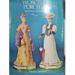 Antique reference books to include: Henry Sandon Royal Worcester from 1862 to the Present Day;