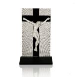 Rene Lalique, a Jesus Statue glass sculpture