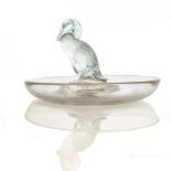 Rene Lalique, a Canard glass ashtray