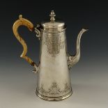 Elkington and Co. silver plated coffee pot