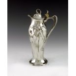 WMF, a Jugendstil silver plated jug