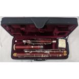 Schreiber S13 Bassoon with original case. Note: Bassoon is stamped S16 as per photograph, the