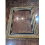 Very large gilt picture frame, 210cm x 163cm