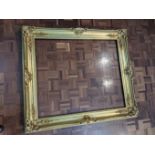 Large gold gilt picture frame