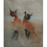 Kaiko Moti, (1921-1989), Siamese Cats, aquatint, signed in pencil and numbered in Roman numerals