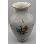 A Herend of Hungary floral vase, H.23cm