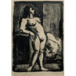 Georges Rouault (French, 1871-1958), Fille (from maitres et petits maitres d´aujourd'hui), 1926,