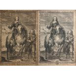 Pierre Lombard (1613-1682), Charles I - Oliver Cromwell. Oliverius Magnae Britanniae, Hiberniae et