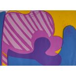 Ellen Kuhn (b.1937), 3 abstract lithographs, signed in pencil ARR