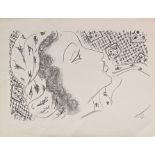 Henri Matisse (1869-1954), portrait of a lady, lithograph, signed within the plate, H.32.5cm W.24.