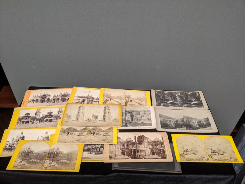 A collection of late 19th/early 20th century photographic stereocards, scenes including the Garden - Image 8 of 8