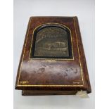 A Bezalel leather bound prayer book