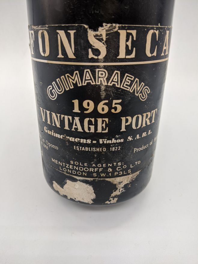 A bottle of vintage 1965 Fonseca port, - Image 2 of 2