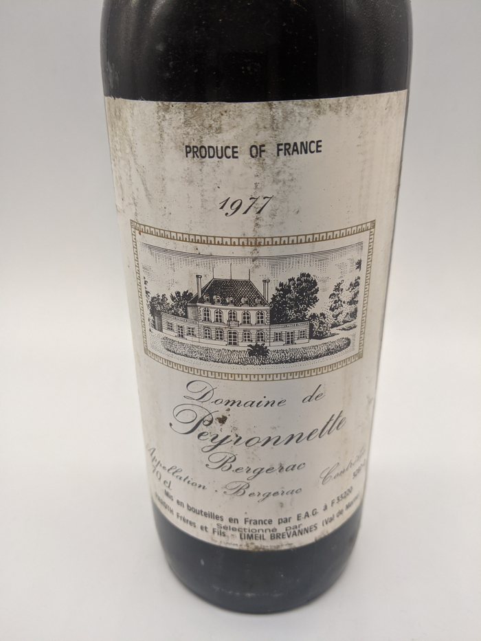 18 bottles of vintage 1977 Domaine de Peyronette Bergerac wine - Image 2 of 2