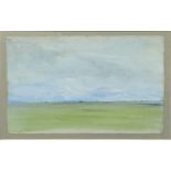 Colin Self (b.1941), Breydon Water, Norfolk, 1977, watercolour, signed in pen to verso, H.29cm W.