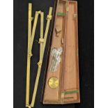 J.B.Dancer of Manchester (1812-1887), a brass planimeter, within wooden box