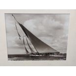 Beken of Cowes, Britannia â€“ 1924, photograph, annotation in pen to recto 11752, H.23.5cm W.29.5cm