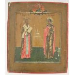 Hl. Nikolaus und Simeon Stylites