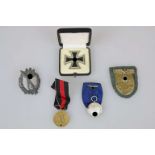 Wehrmacht, Ordensnachlass mit 5 Auszeichnungen