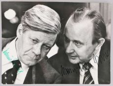 Helmut Schmidt und Hans Dietrich Genscher