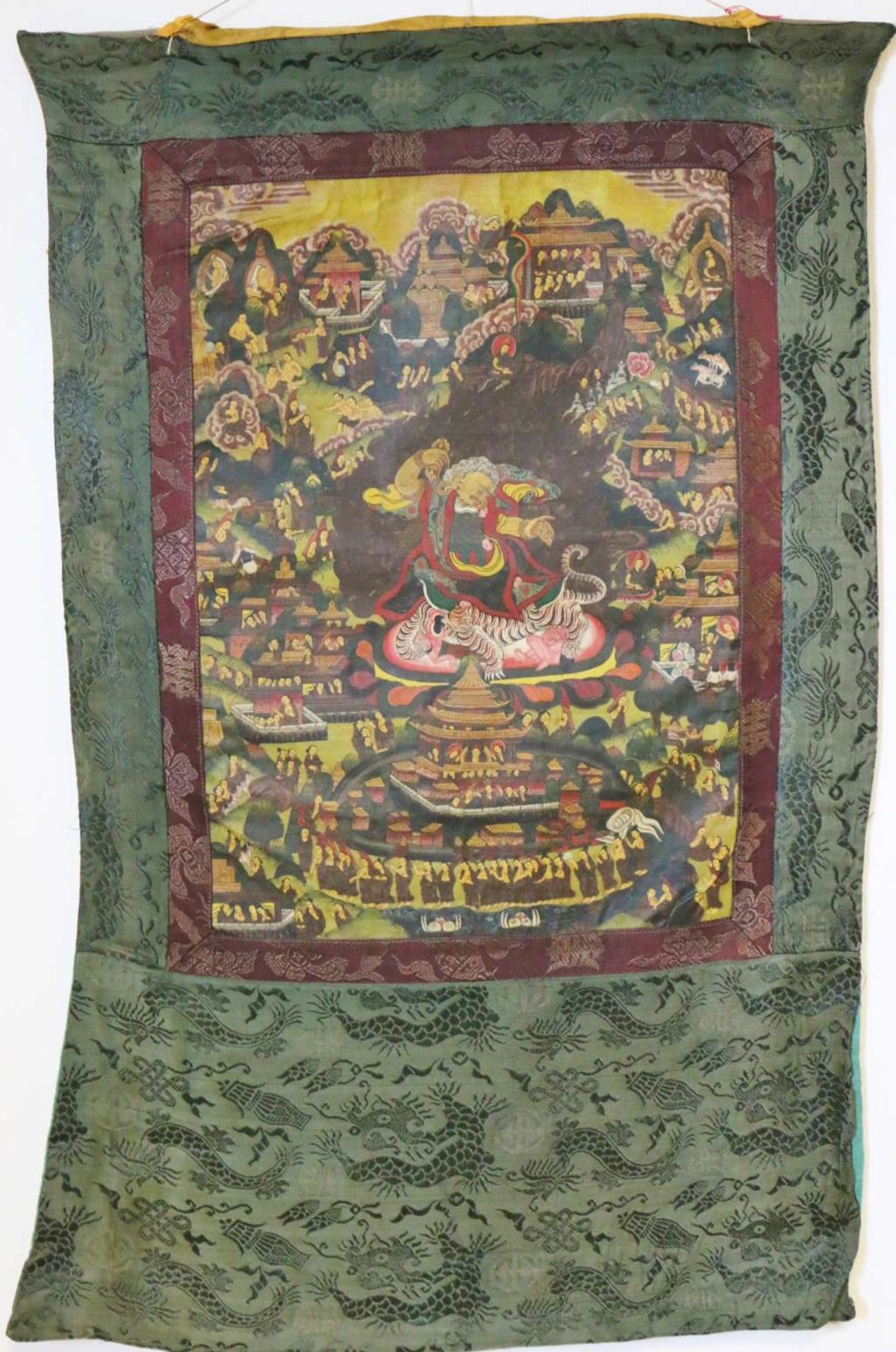 Thangka mit Dorje Legpa