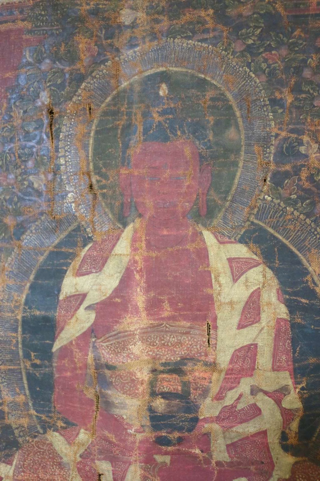 Thangka mit Buddha Amitabha - Image 5 of 8