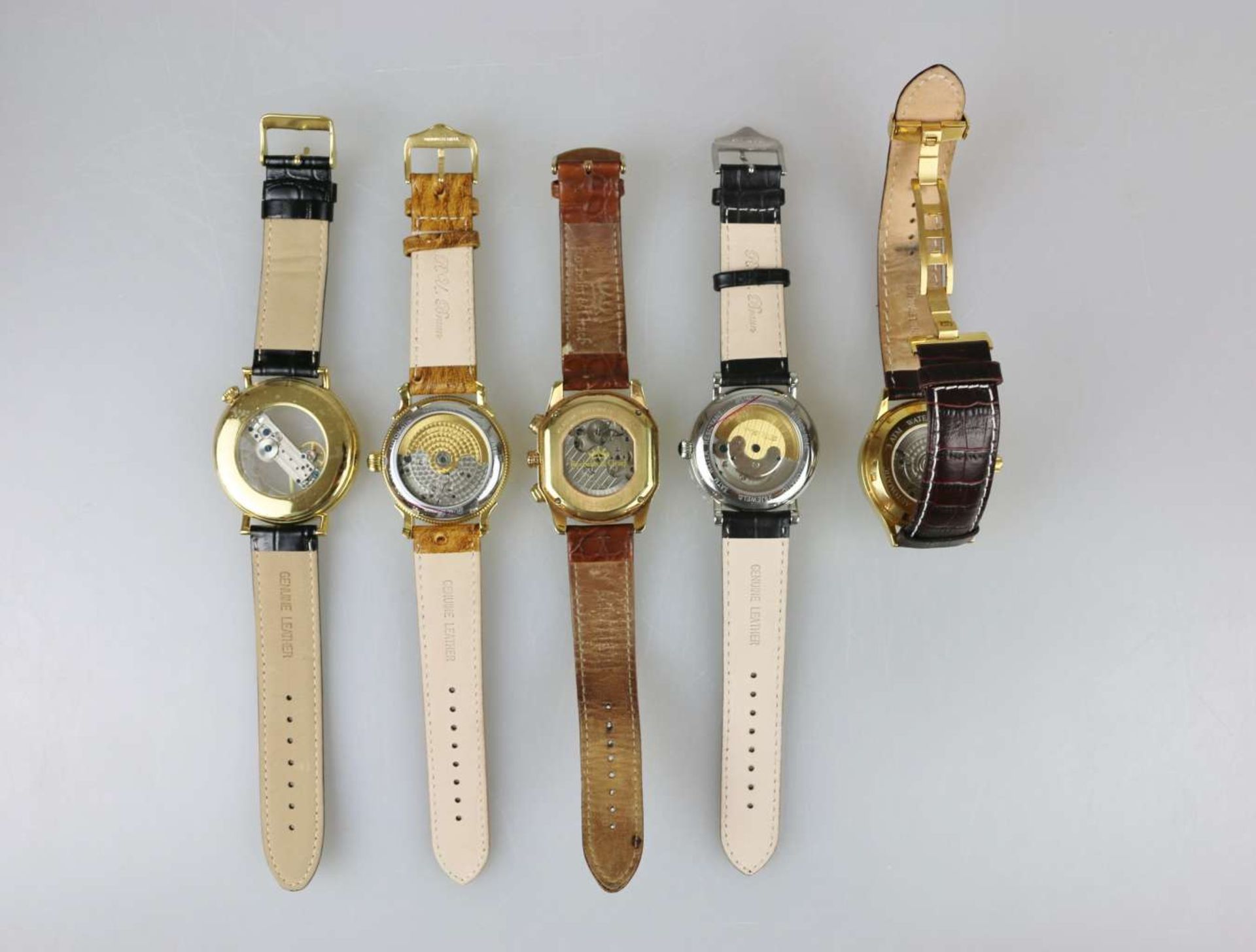 Sammlung von 5 Automatik Herrenarmbanduhren - Image 4 of 4