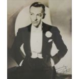 Foto mit Autogramm von Fred Astaire