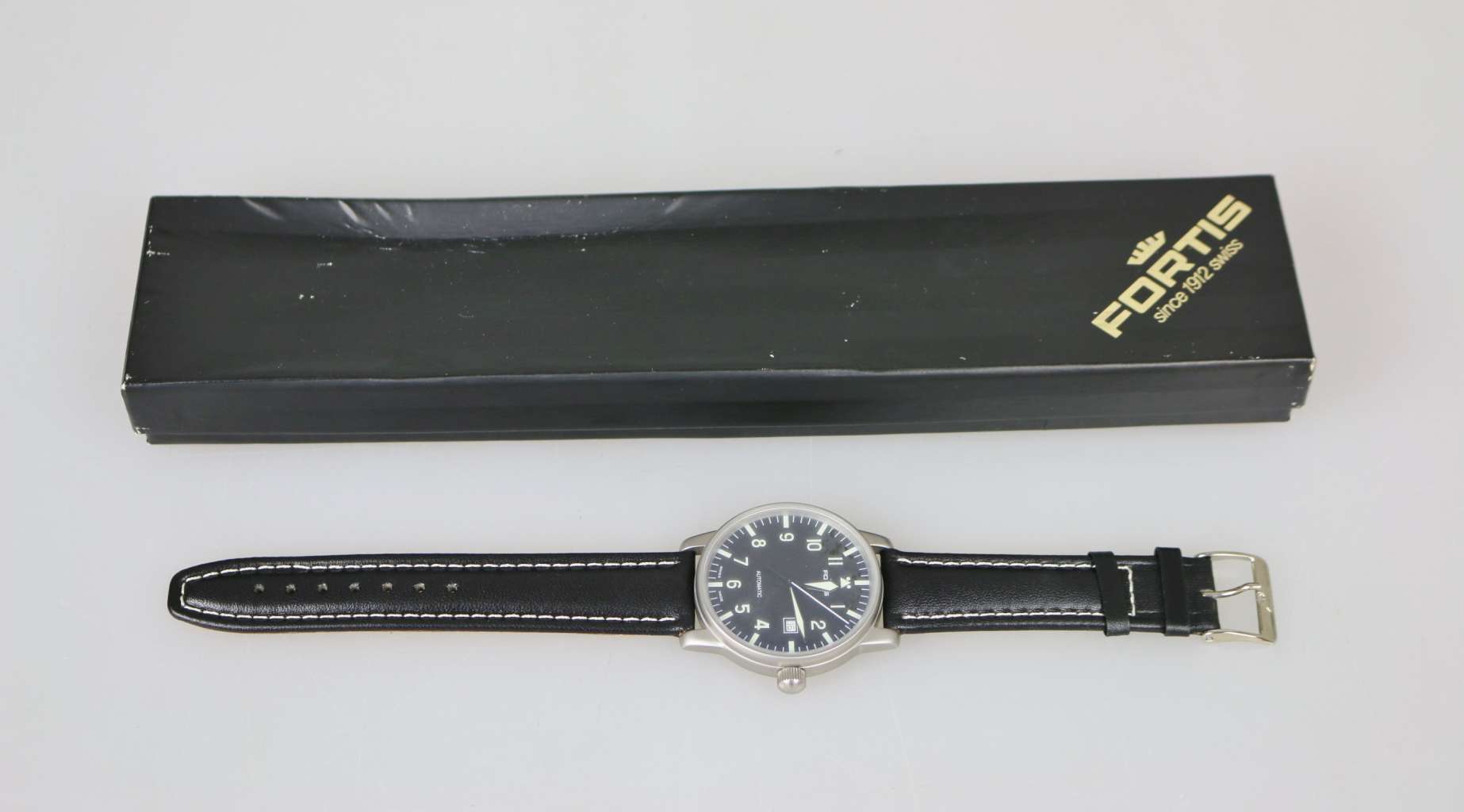 Herrenarmbanduhr Fortis Automatik