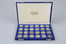Olympische Spiele, 10 DM Gedenkmünzenset